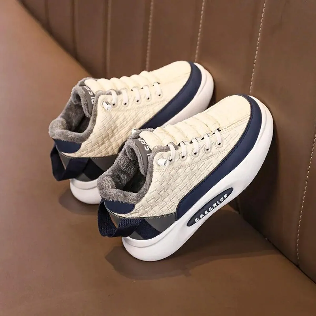 Scarpe da ginnastica per bambini Casual Punta tonda Fondo spesso Impermeabile Comode Alla moda Tutte le partite Antiscivolo Resi