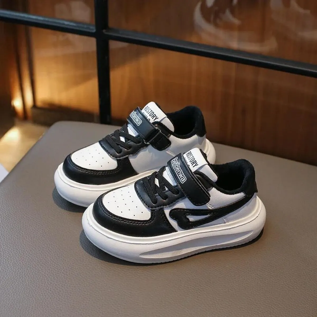 Scarpe da ginnastica per bambini Ragazzo Elastico Comode Morbide Alla moda Tutte le partite Punta rotonda All'aperto Consigliato