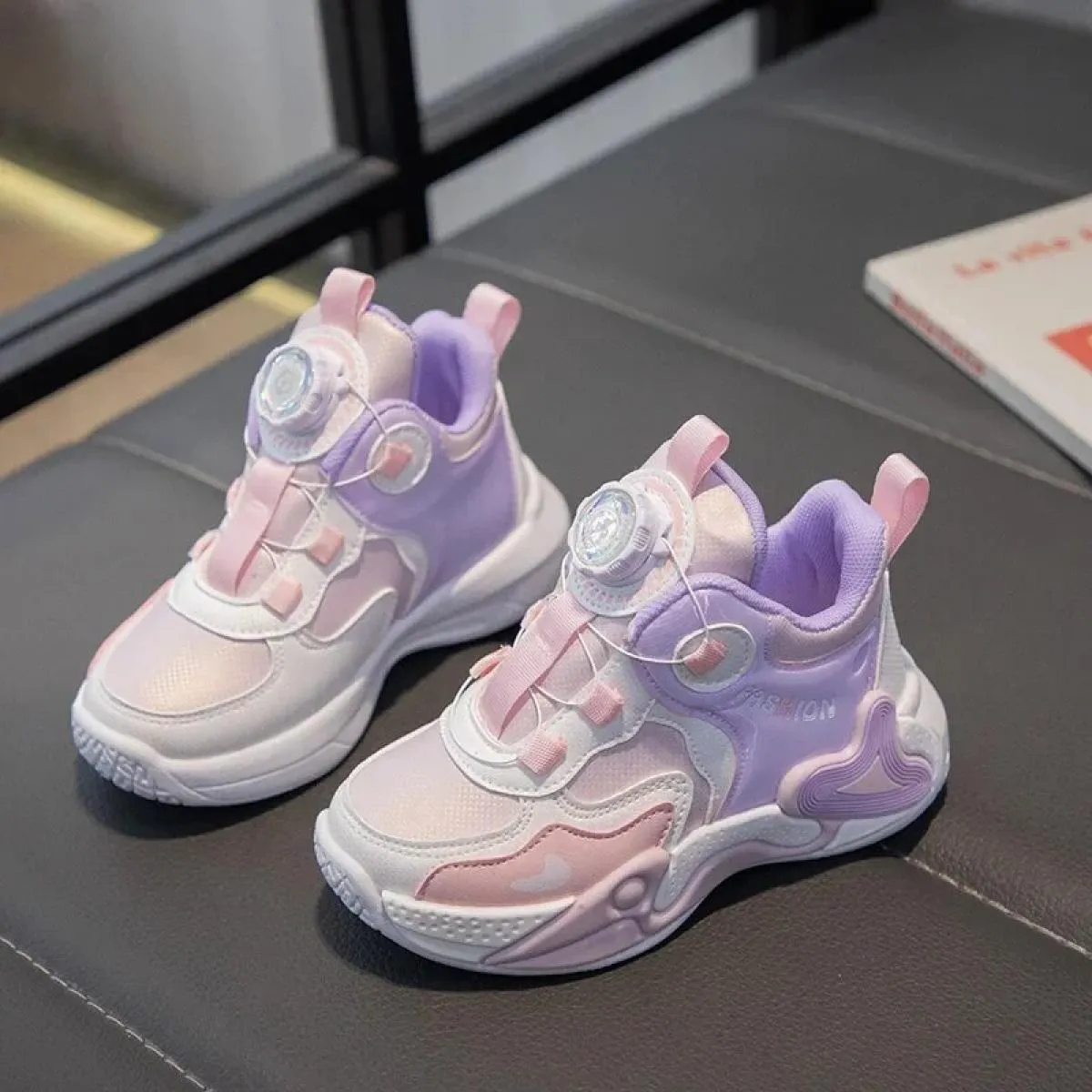 Scarpe da ragazza Punta tonda Flessibile Atletico Piattaforma Impermeabile Morbido Comodo Di tendenza Tutti gli abbinamenti Di m