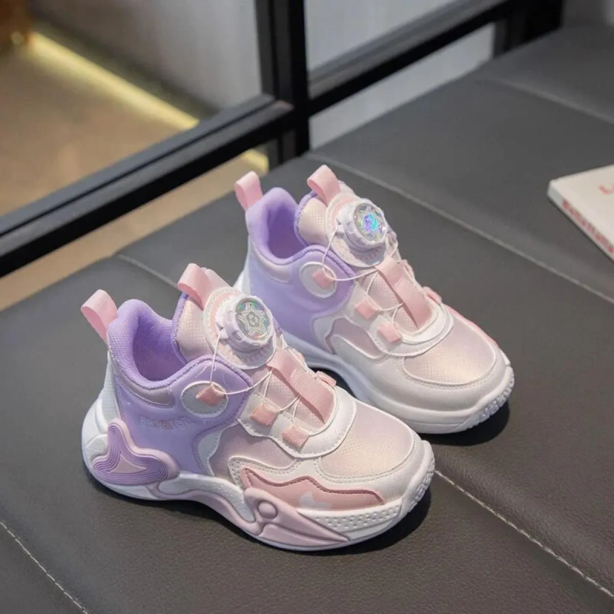 Scarpe da ragazza Punta tonda Flessibile Atletico Piattaforma Impermeabile Morbido Comodo Di tendenza Tutti gli abbinamenti Di m