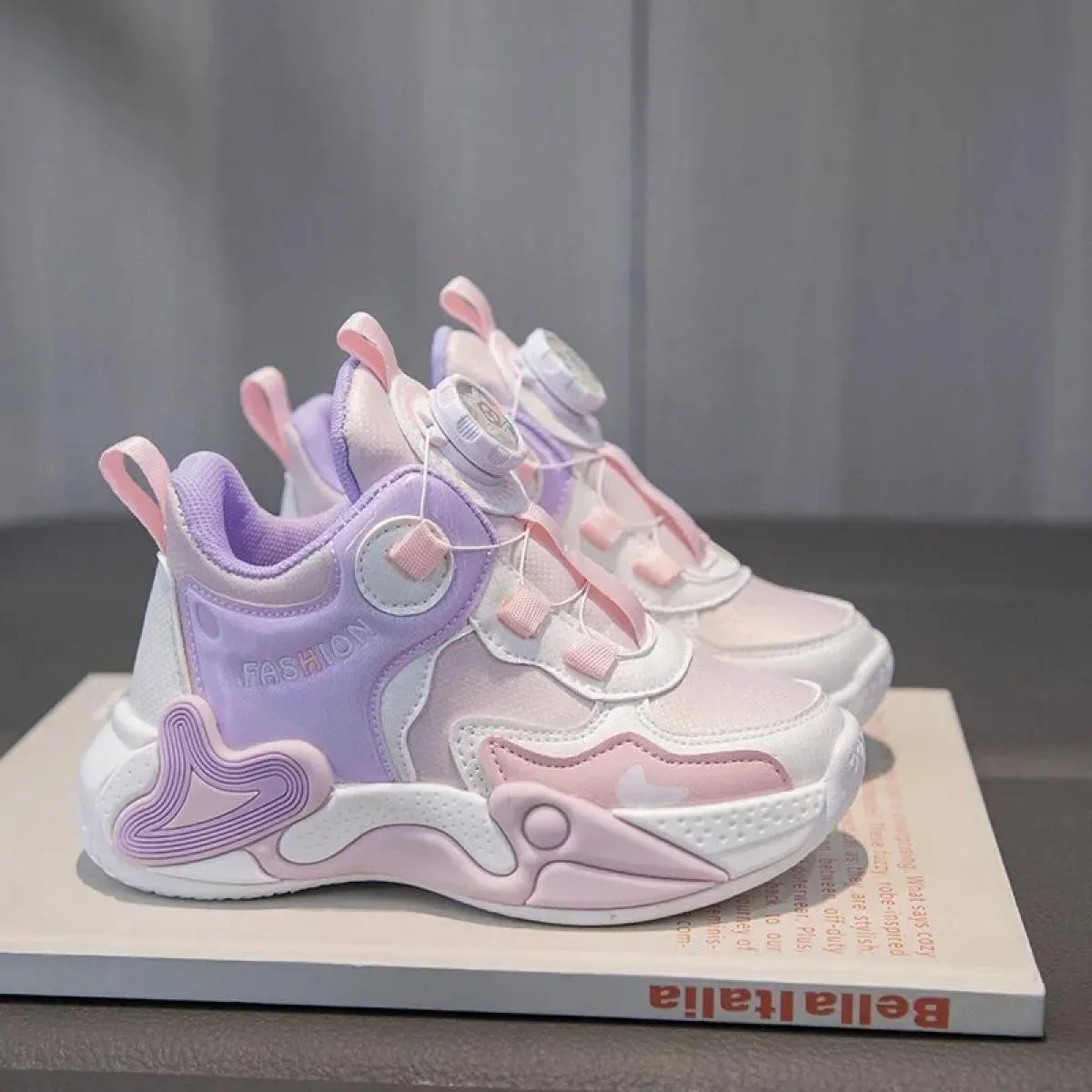 Scarpe da ragazza Punta tonda Flessibile Atletico Piattaforma Impermeabile Morbido Comodo Di tendenza Tutti gli abbinamenti Di m
