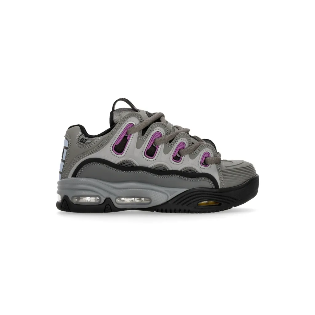 scarpe skate uomo d3 2001 GREY/PURPLE/YELLOW