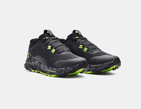 Scarpe uomo Under Armour UA Charged Bandit Trail 2 3024186 102 Nero