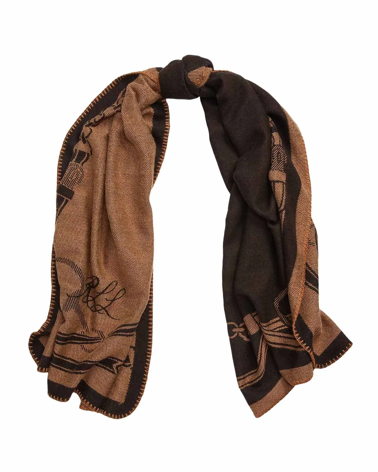 Sciarpa Blanket Wrap cammello