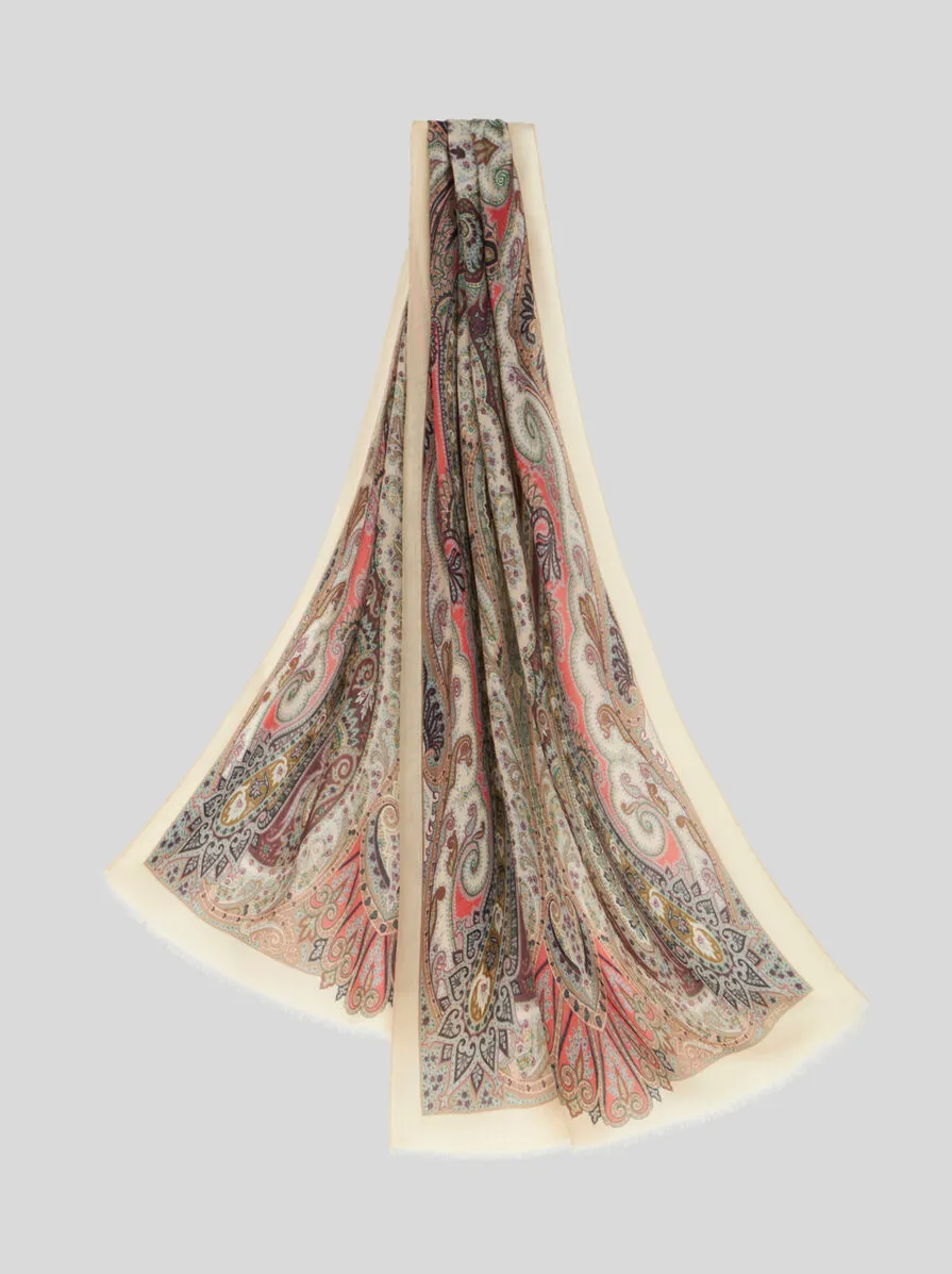 SCIARPA IN CASHMERE MULTICOLORE