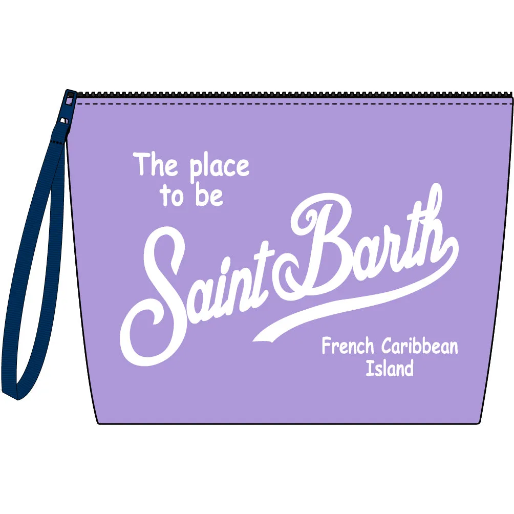 Scuba Clutch Pattern / Purple