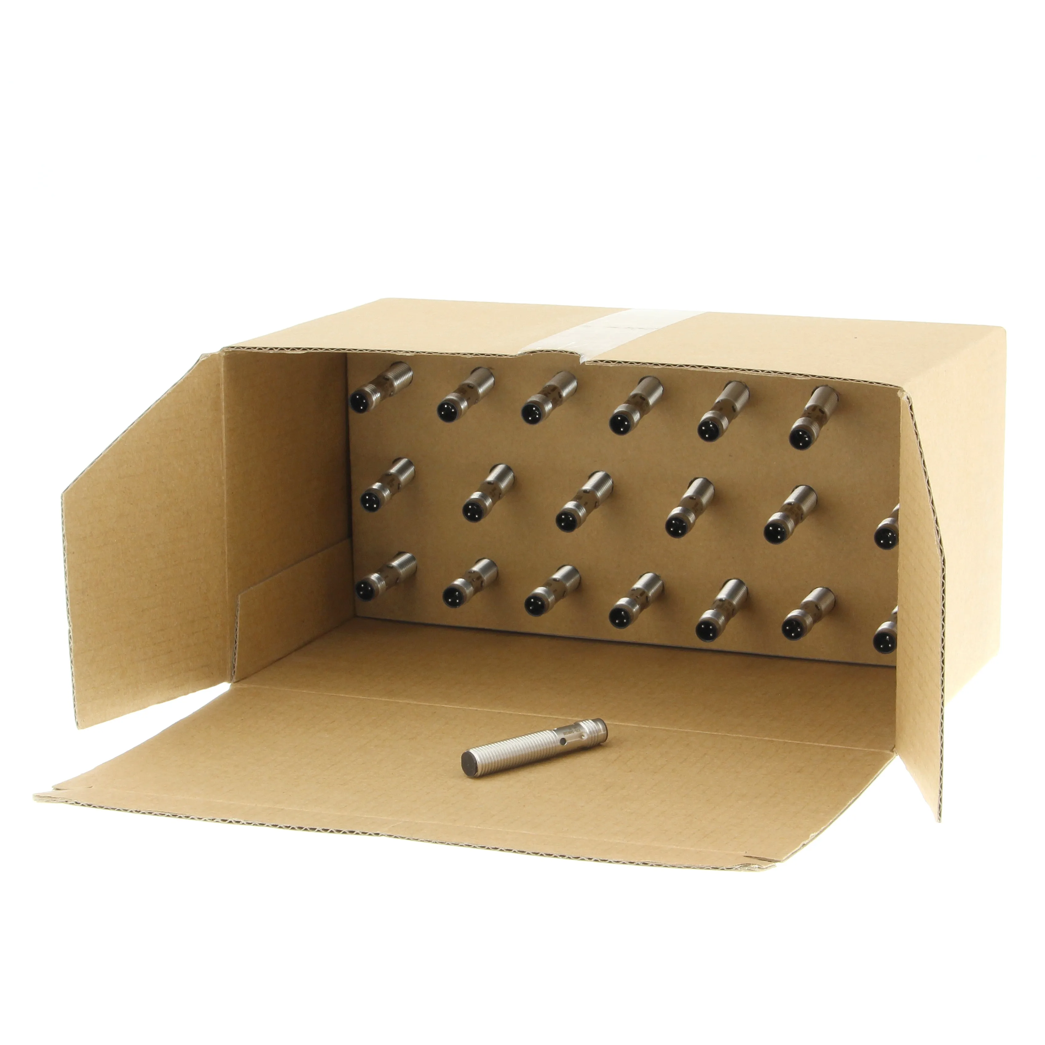 Sensore di prossimità Cilindro filettato Omron, M8, rilevamento 2 mm, 10 → 30 V c.c.