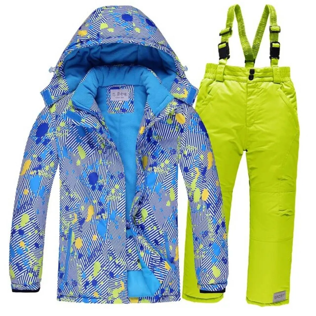 Set tute da sci per bambini Set tuta da neve Kids Bambini Set tute da sci per bambini 30 Inverno
