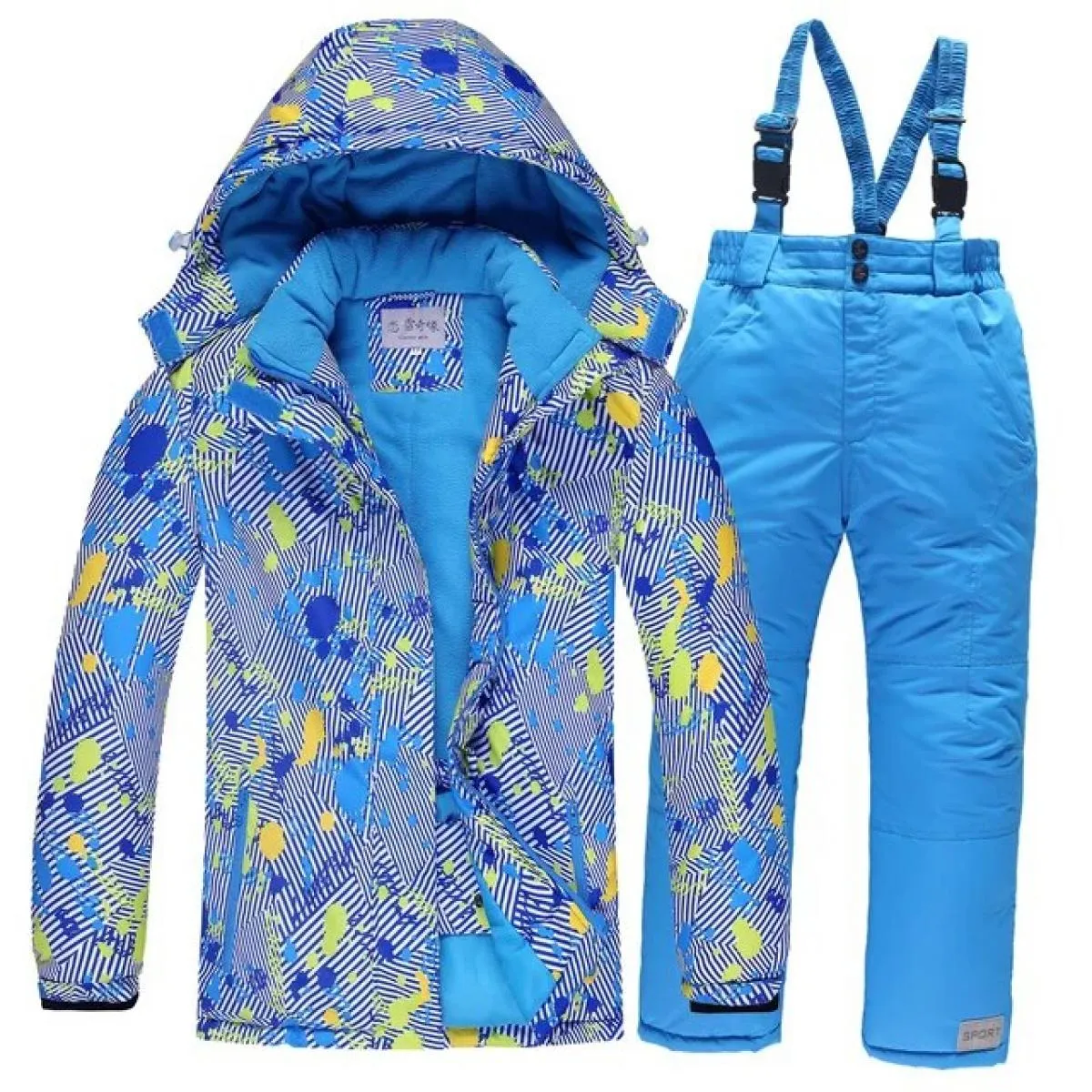 Set tute da sci per bambini Set tuta da neve Kids Bambini Set tute da sci per bambini 30 Inverno