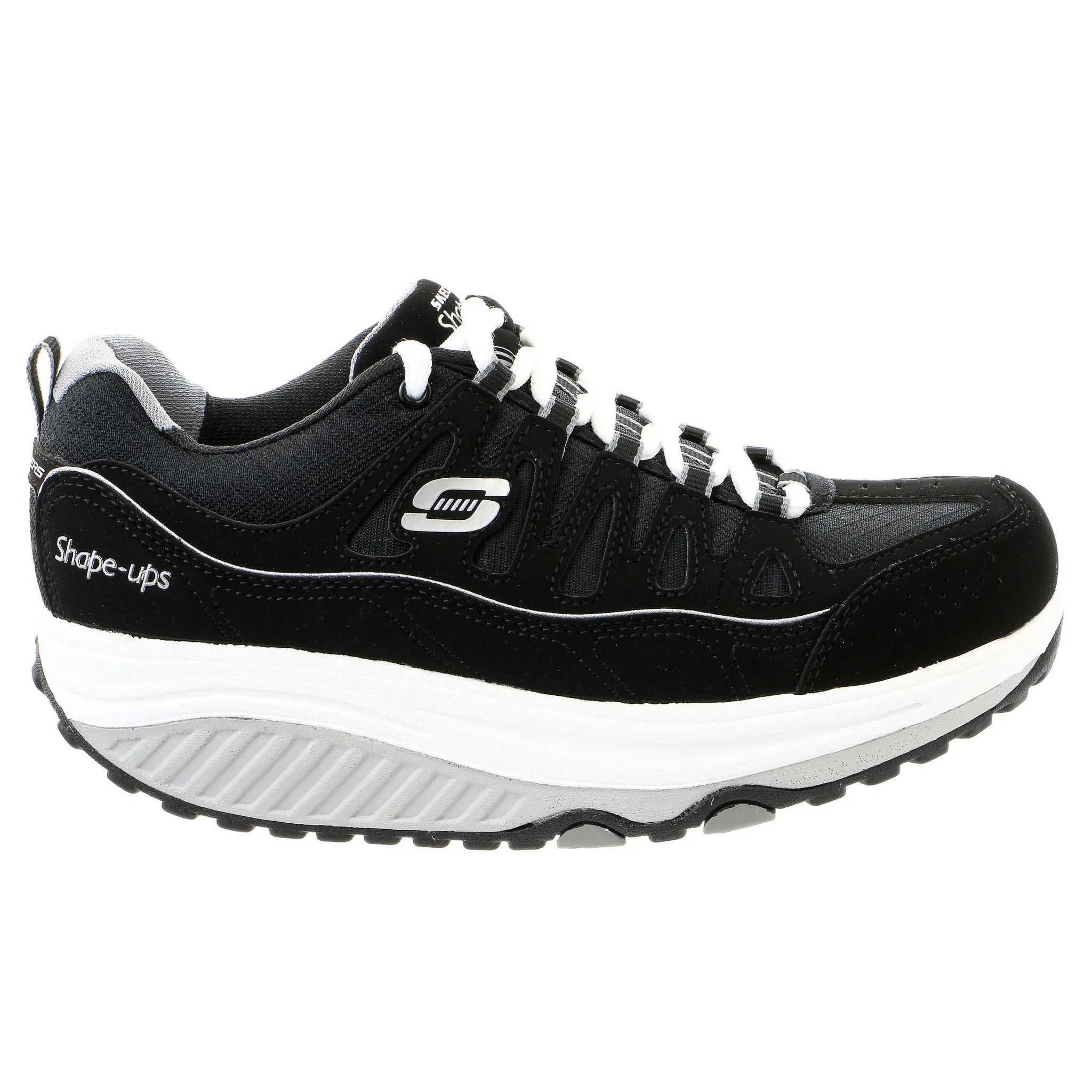 Skechers Shape Ups 2.0 Comfort Stride Walking Sneaker Shoe - Gray Mint - Womens