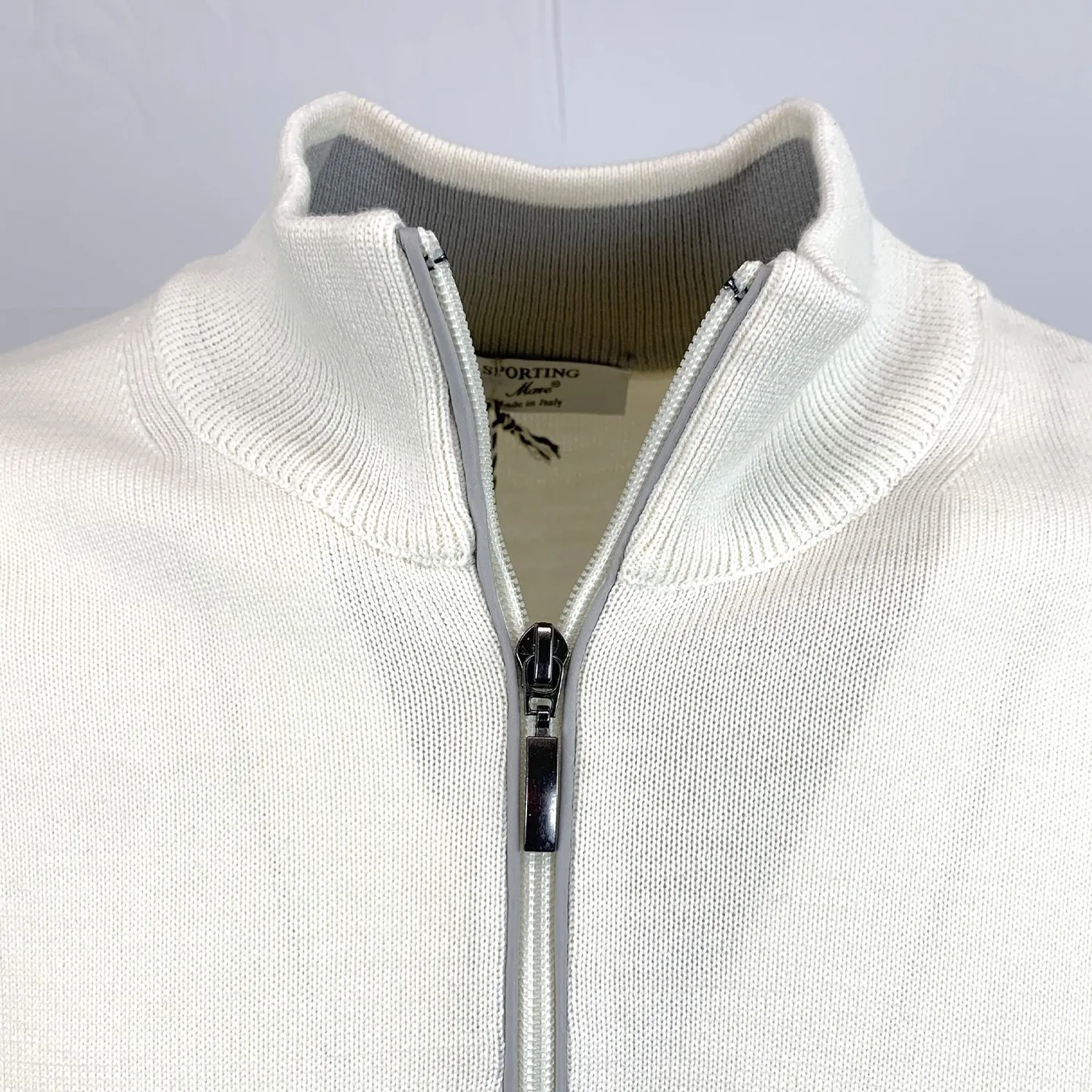 Sporting mare-Maglia Uomo Autunno Inverno 1/2 Zip Art.1830/40z Made in Italy