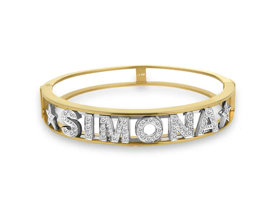 Stainless Steel customizable with max 9 letters
