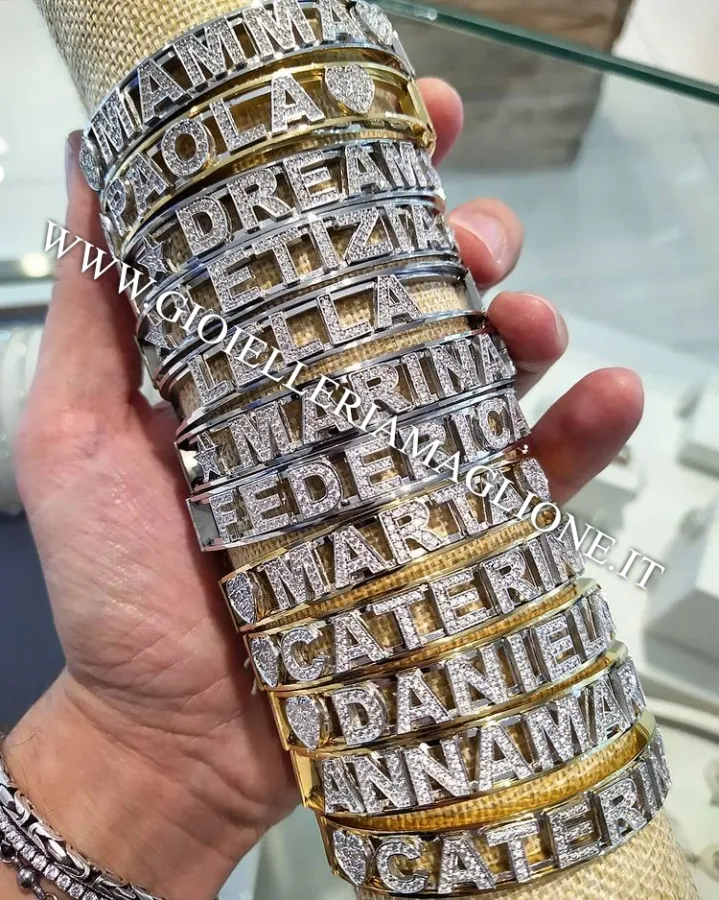 Stainless Steel customizable with max 9 letters