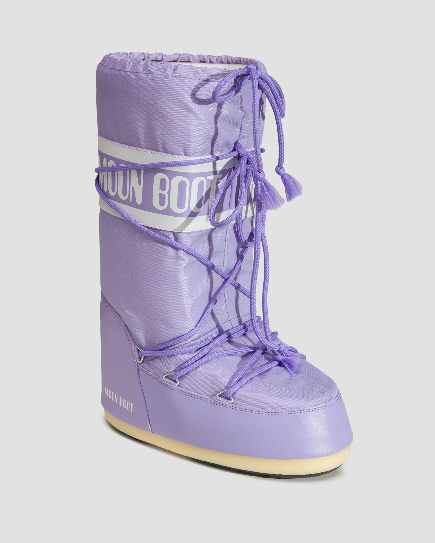 Stivali da neve da donna Moon Boot Icon Nylon Viola 14004400-89