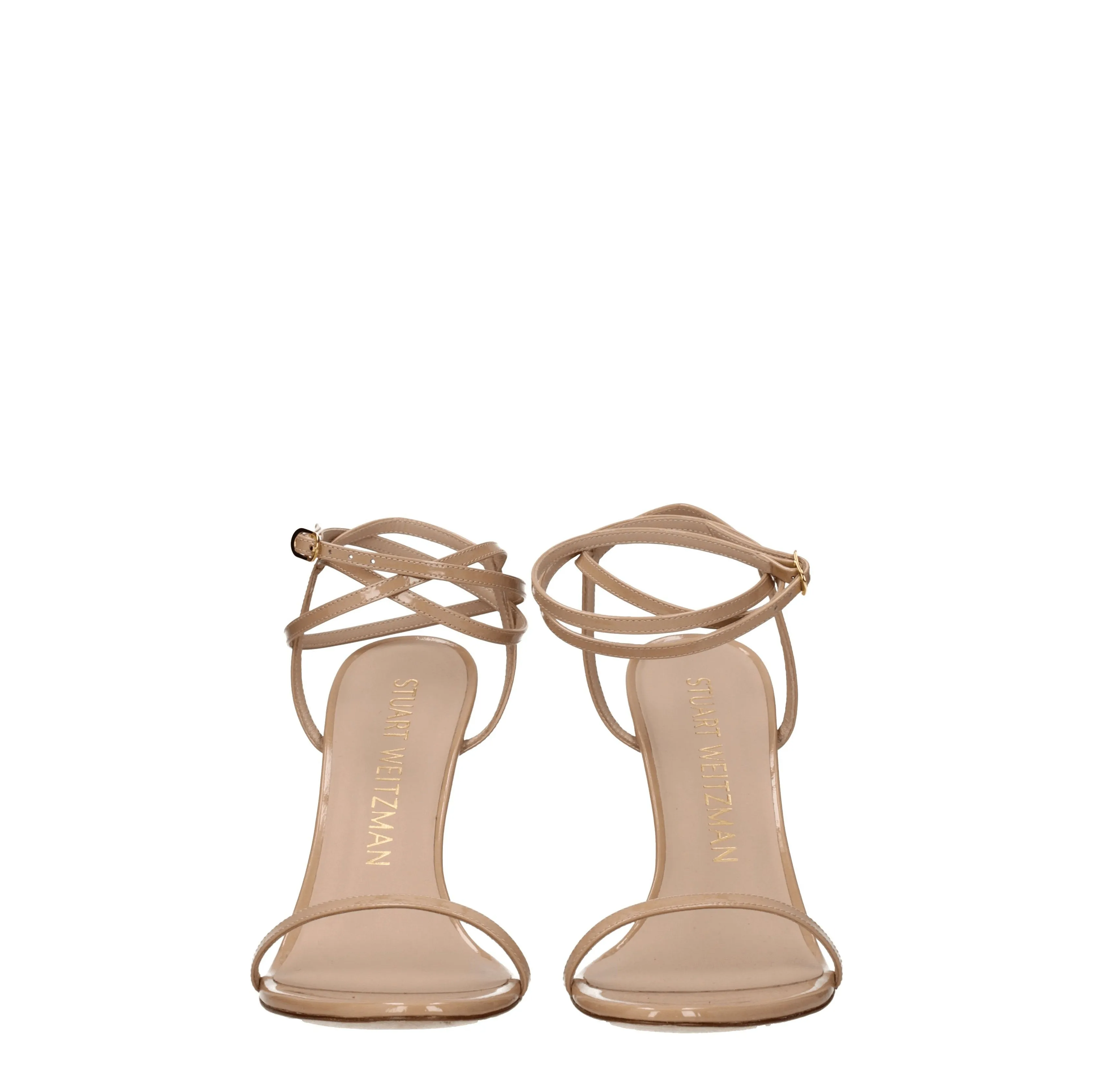 Stuart Weitzman Sandali Brelynude Donna Vernice Beige