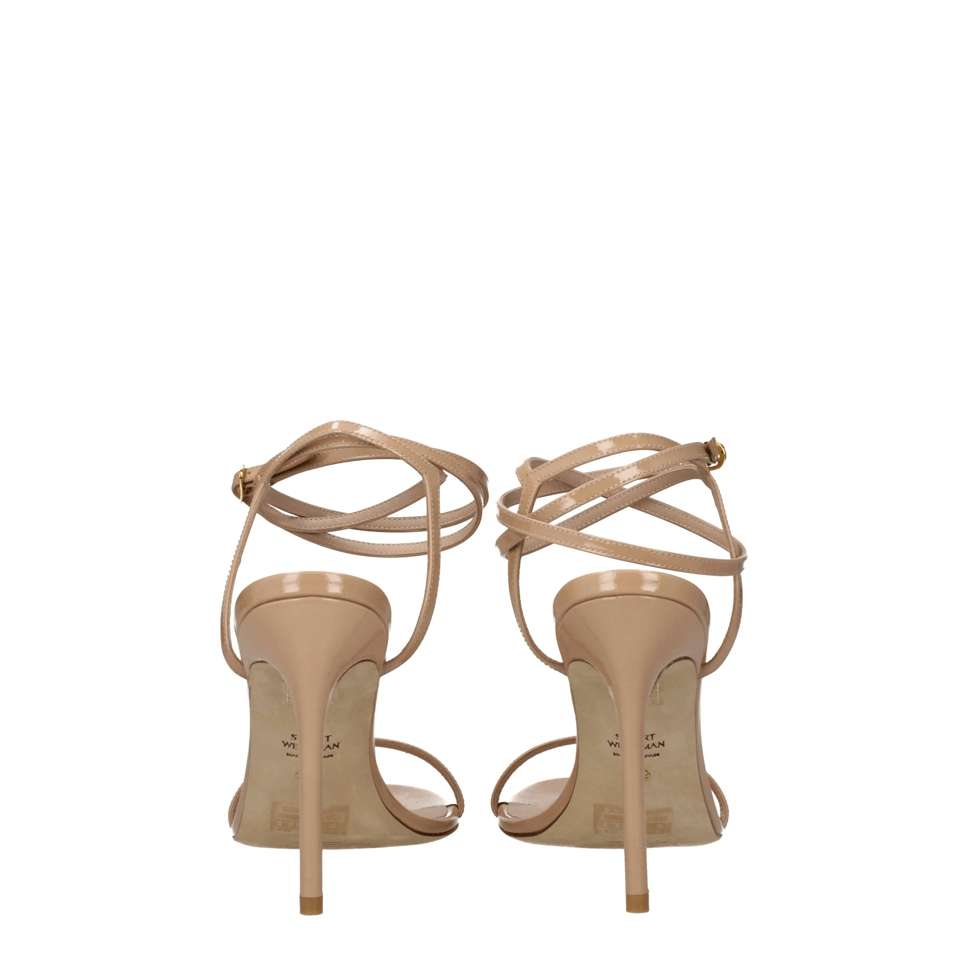 Stuart Weitzman Sandali Brelynude Donna Vernice Beige