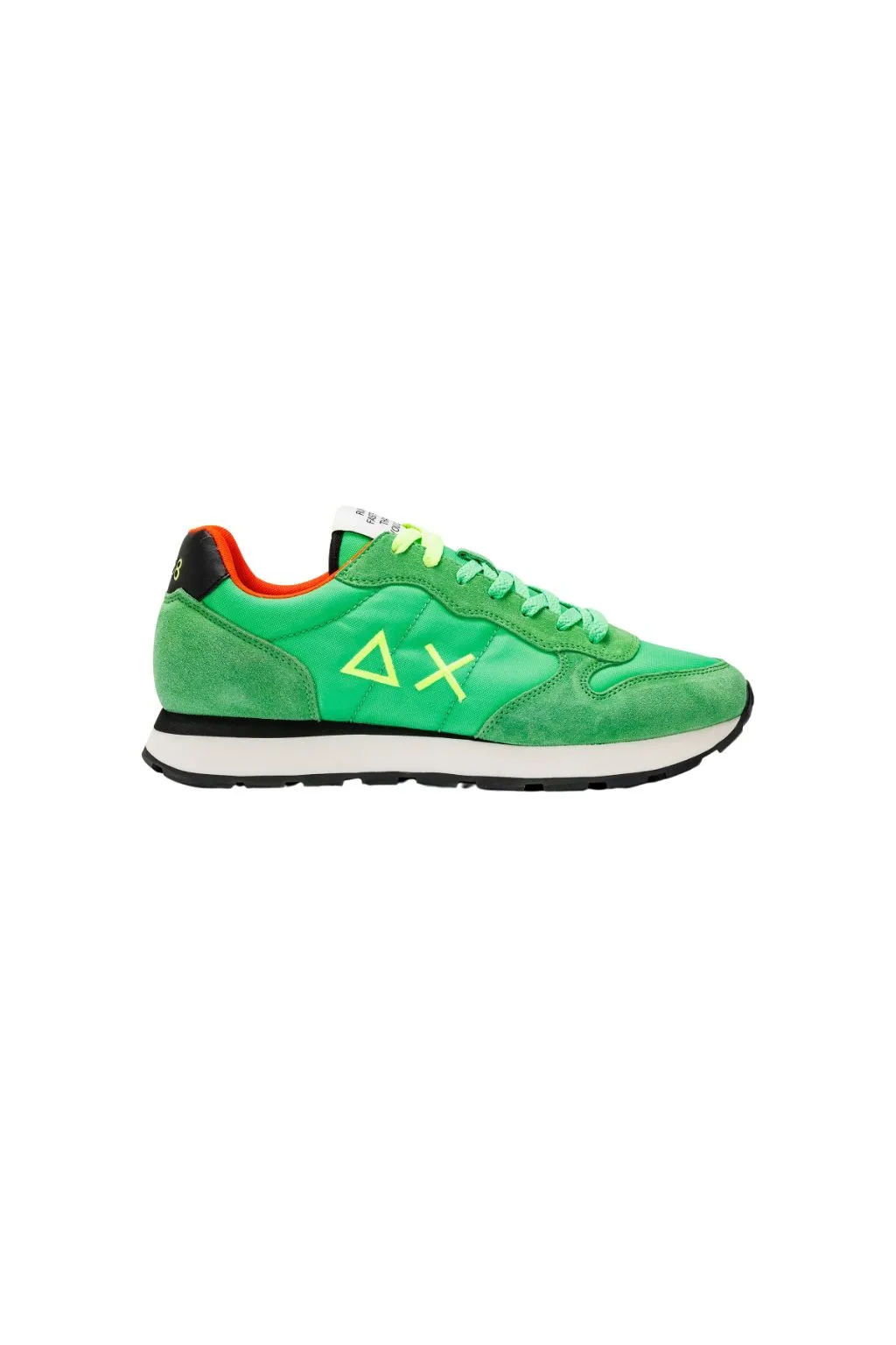 SUN 68 SCARPE UOMO VERDE FLUO TOM SOLID 34101
