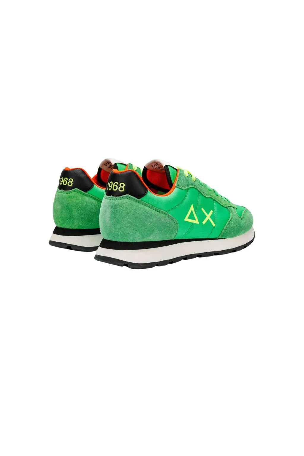 SUN 68 SCARPE UOMO VERDE FLUO TOM SOLID 34101
