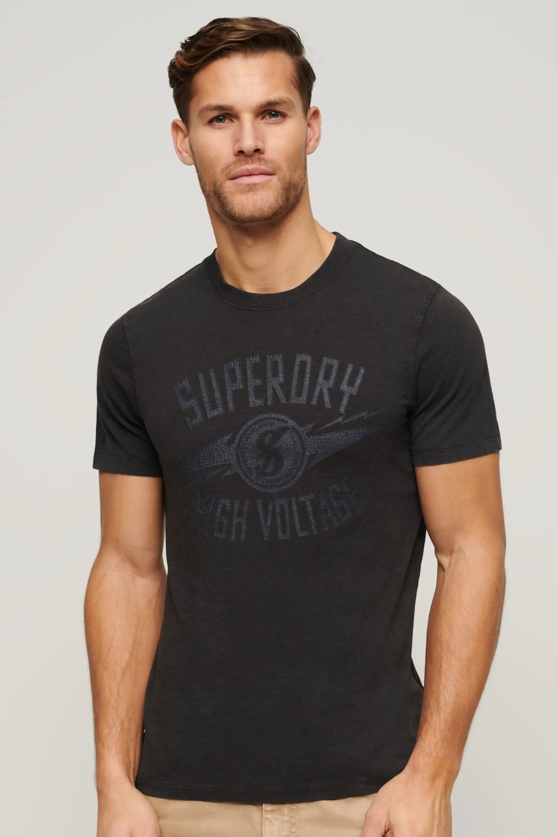 Superdry - Rocker - T-shirt con stampa rétro