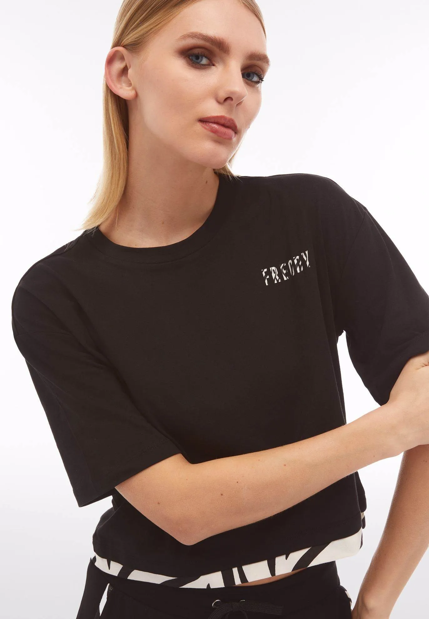 T-SHIRT A MANICA CORTA DA DONNA FREDDY S4WMVT3 NANI84