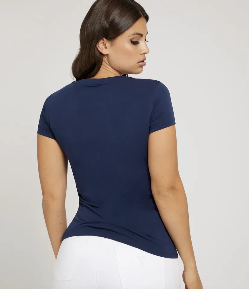 T-shirt Guess Donna logo frontale W2RI04J1300