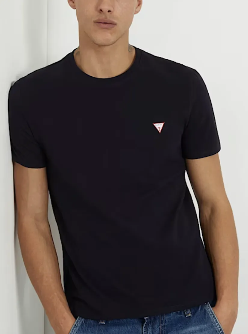 T-shirt Guess Uomo slim M2YI24J1314-JBLK