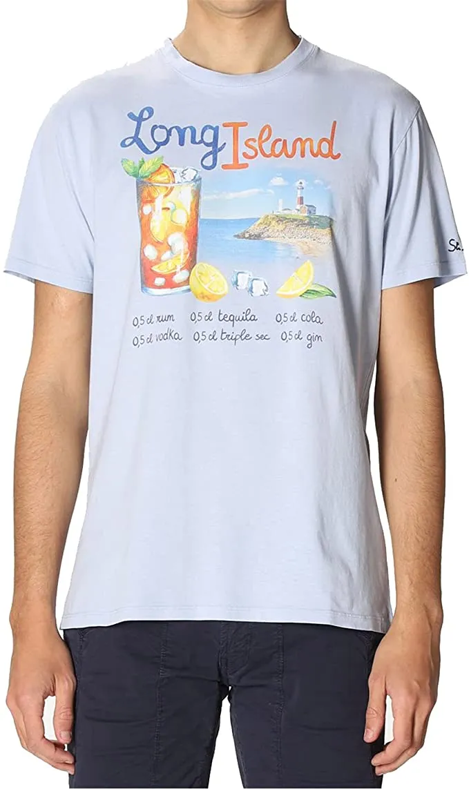 T-shirt Uomo stampa Long Island