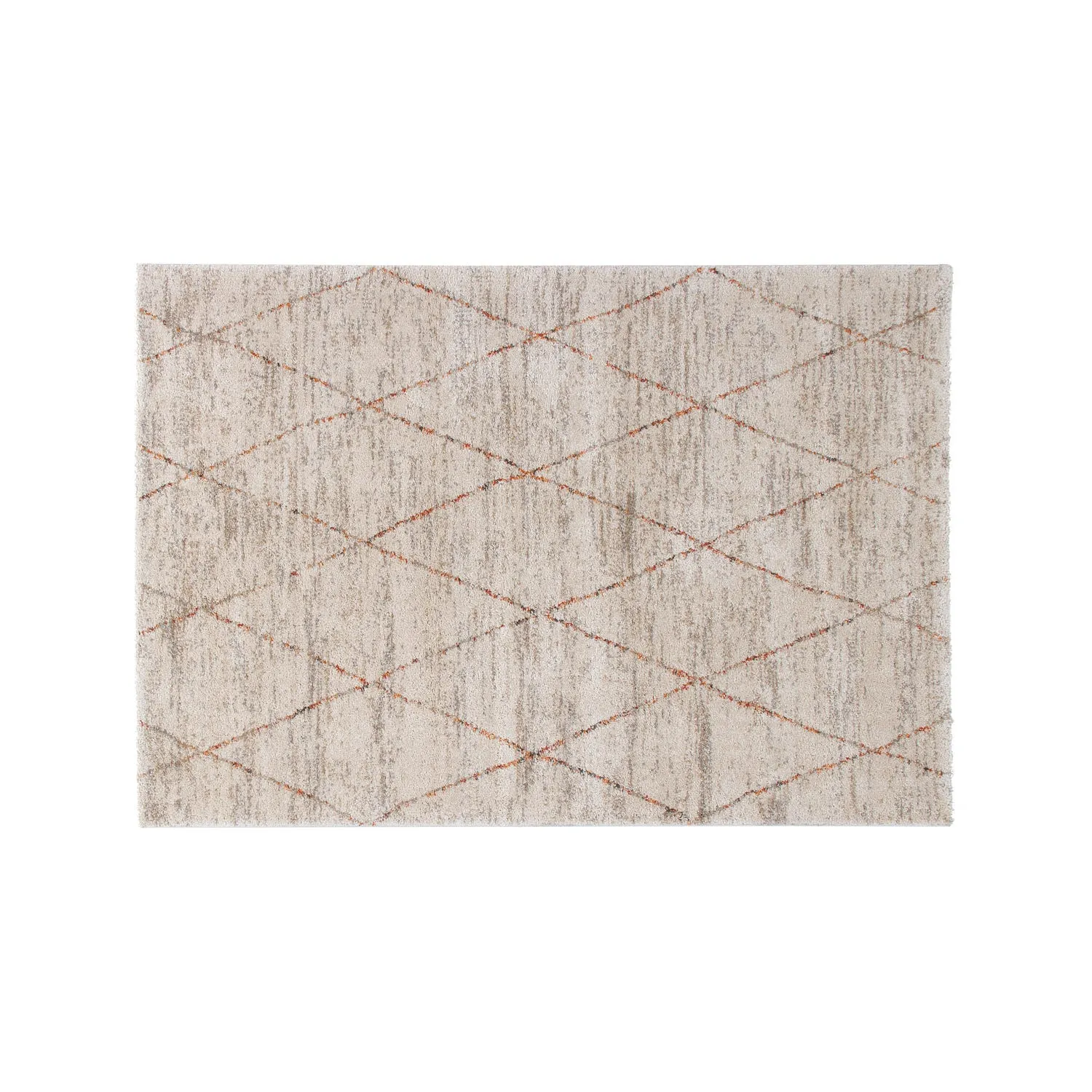 Tappeto grigio tessuto a mano - 190x133 cm Karya 