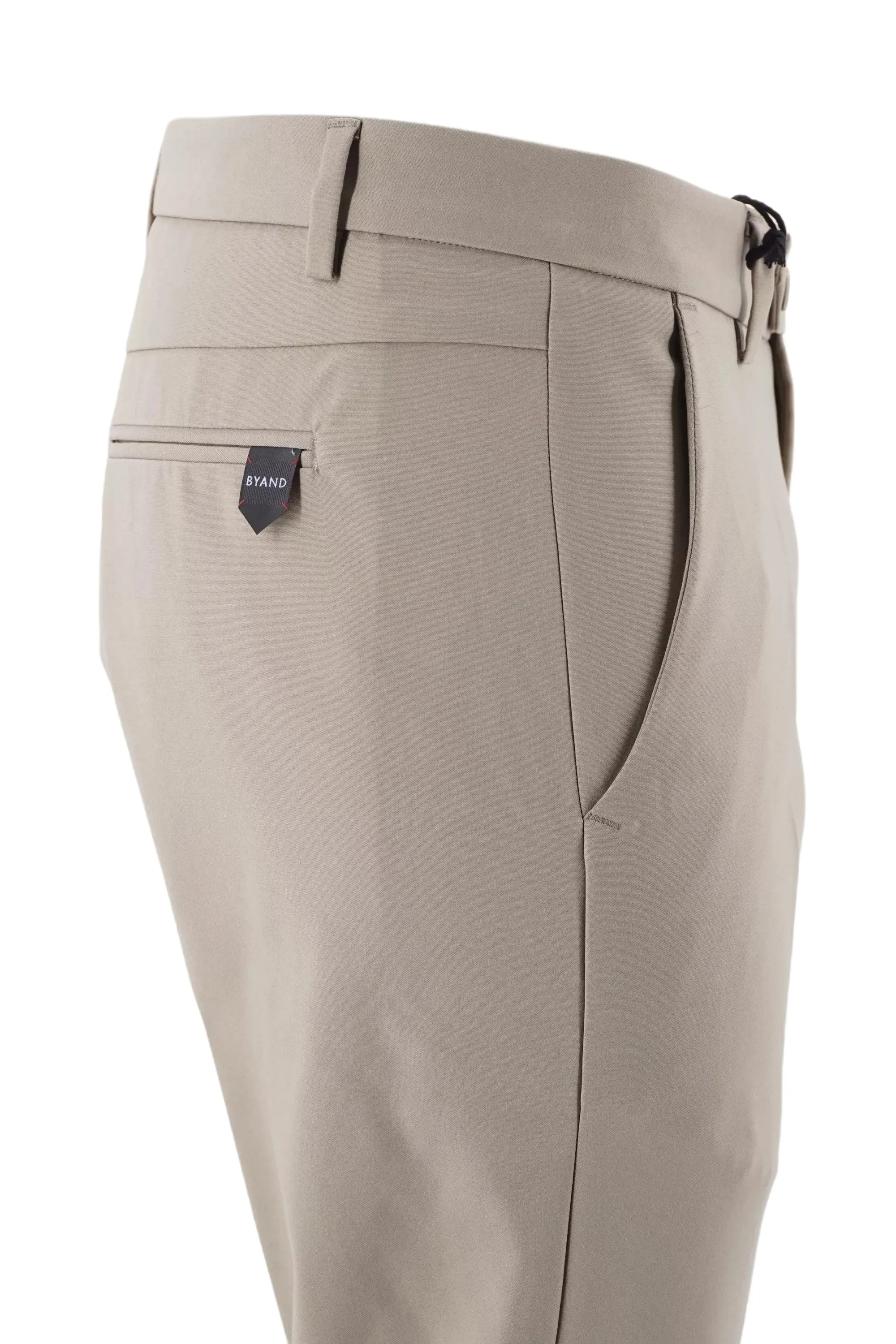 Technical Fabric Trousers By And / Beige