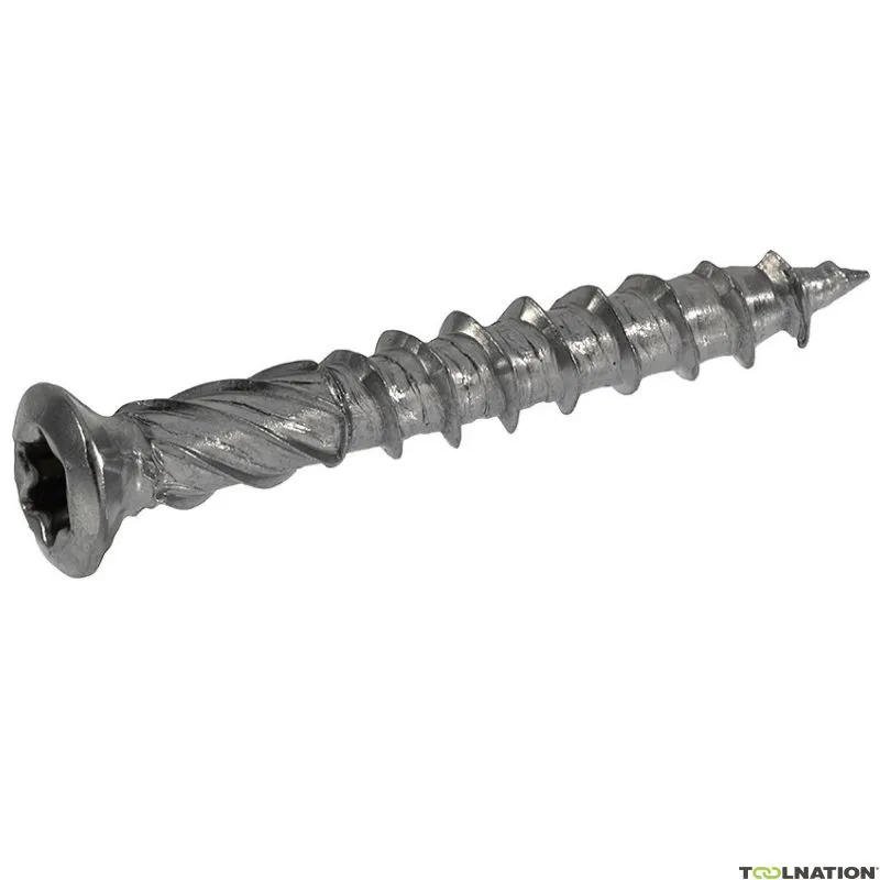 Technofast HBV-50040-VT Vite per decking in acciaio inox 5,0 x 40 mm Torx 100 pezzi