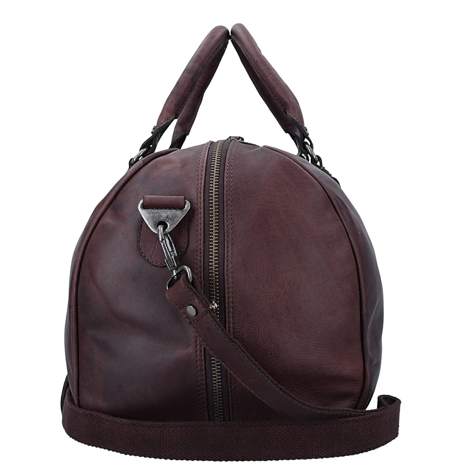 The Chesterfield Brand Wax Pull Up Borsa da viaggio Weekender Pelle 46 cm
