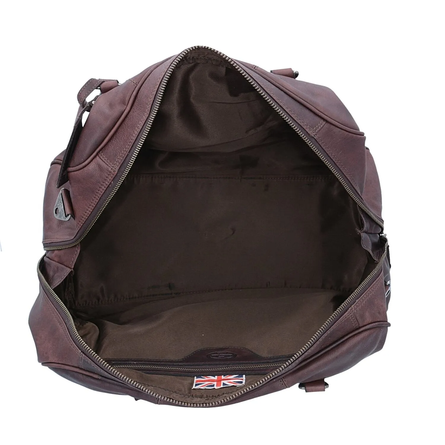 The Chesterfield Brand Wax Pull Up Borsa da viaggio Weekender Pelle 46 cm