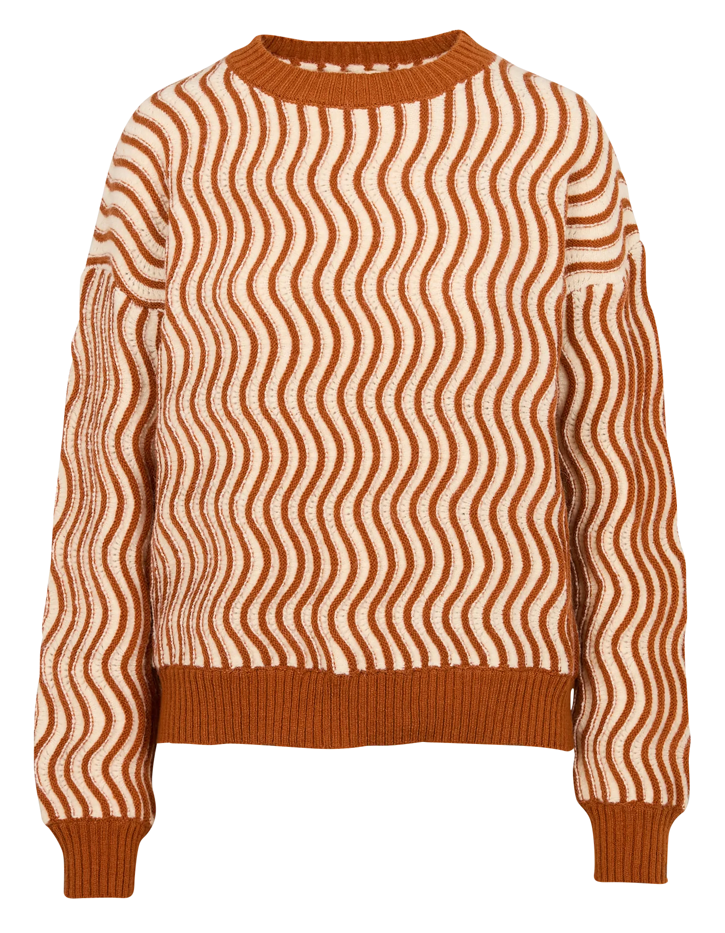  THE KORNER   Maglione dritto in maglia | Marrone