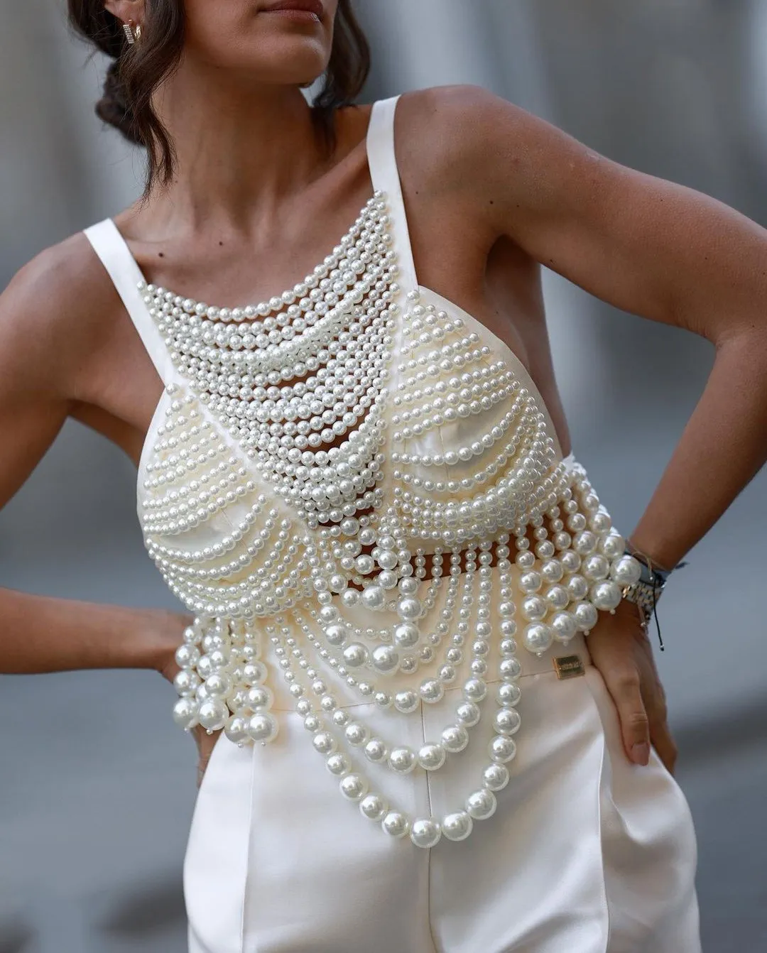 Top perle Thafra