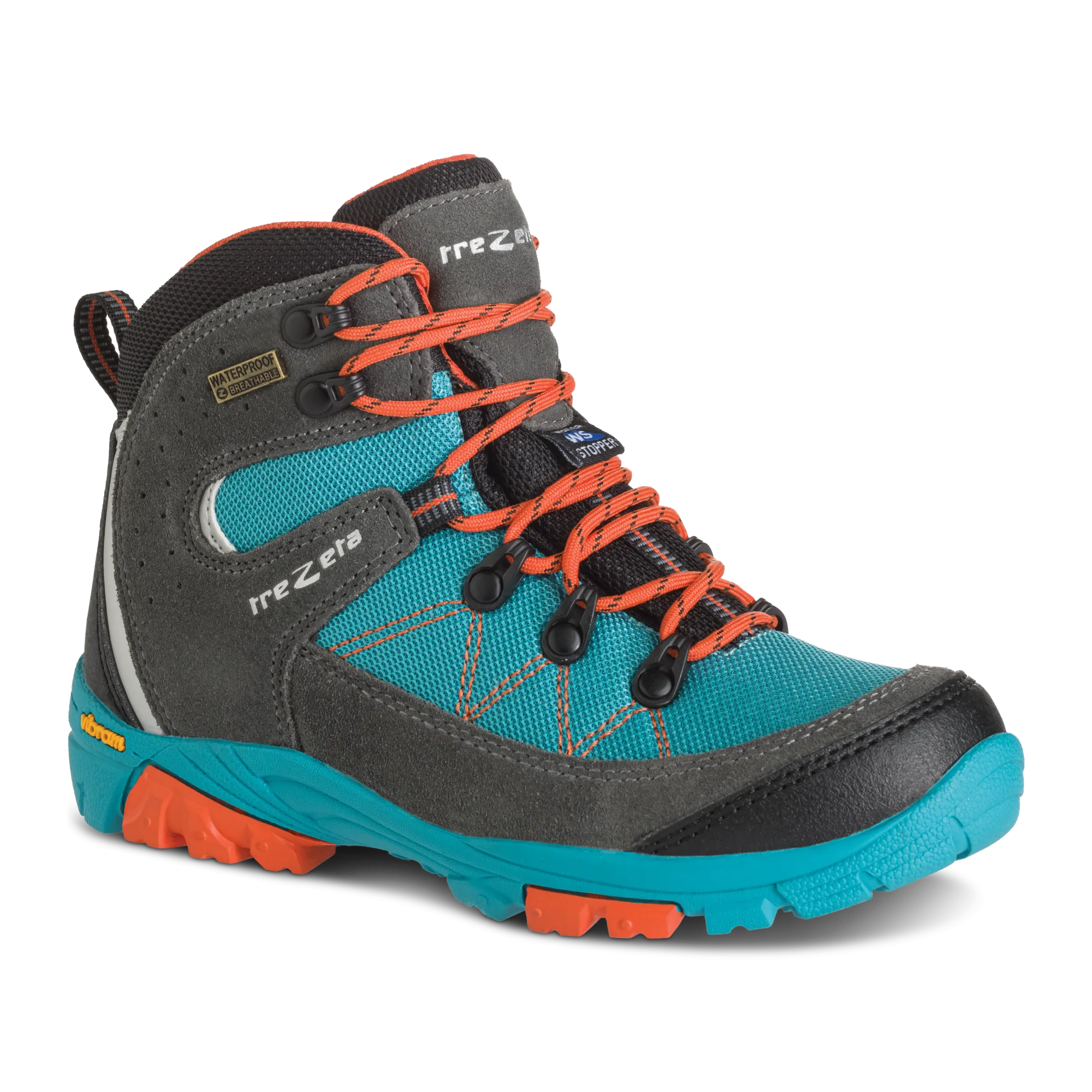 Trezeta 010722205 CYCLONE WP JR TEAL / ORANGE
