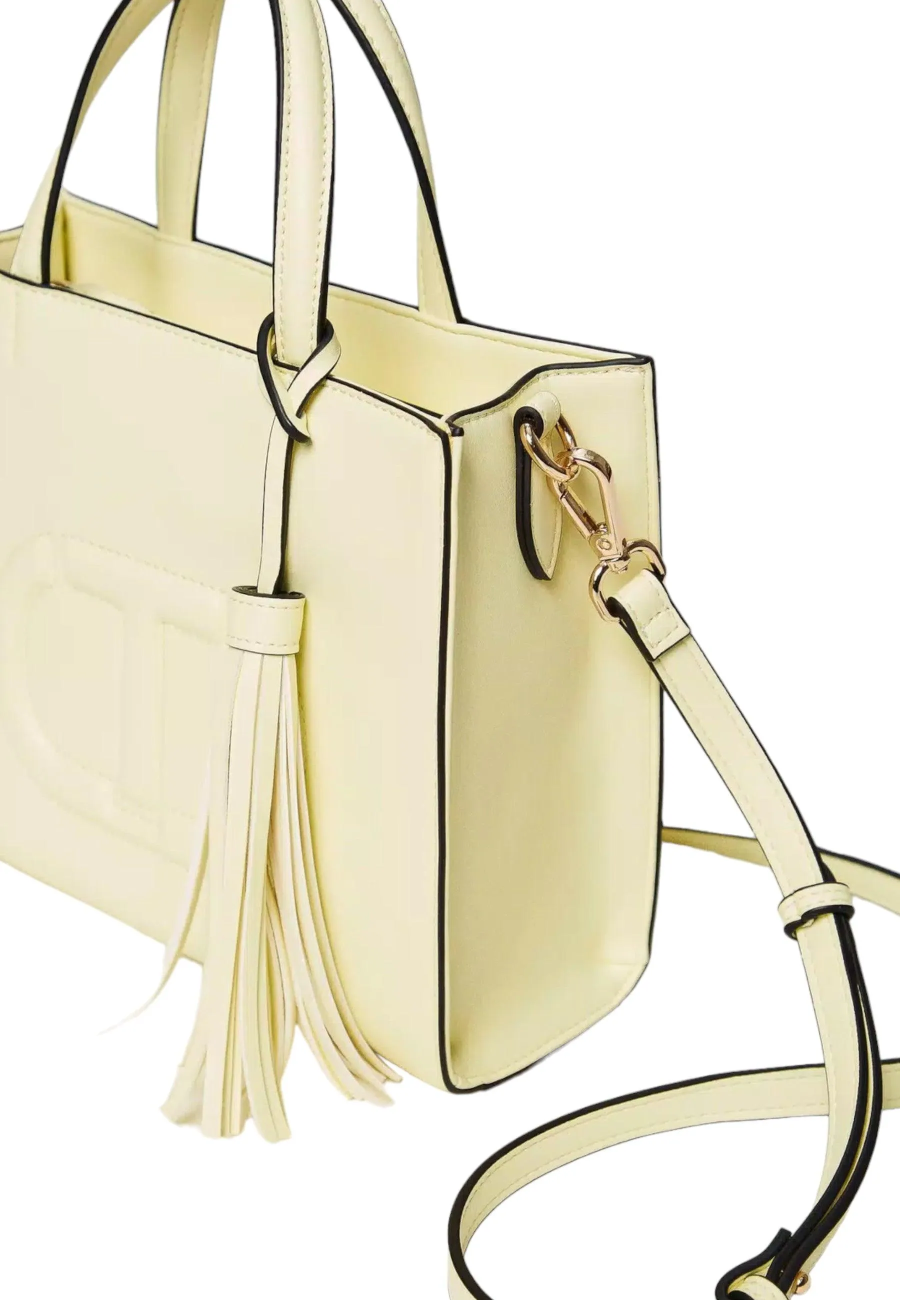 TWINSET Borsa Tote Donna Celadin Giallo 241TD8022