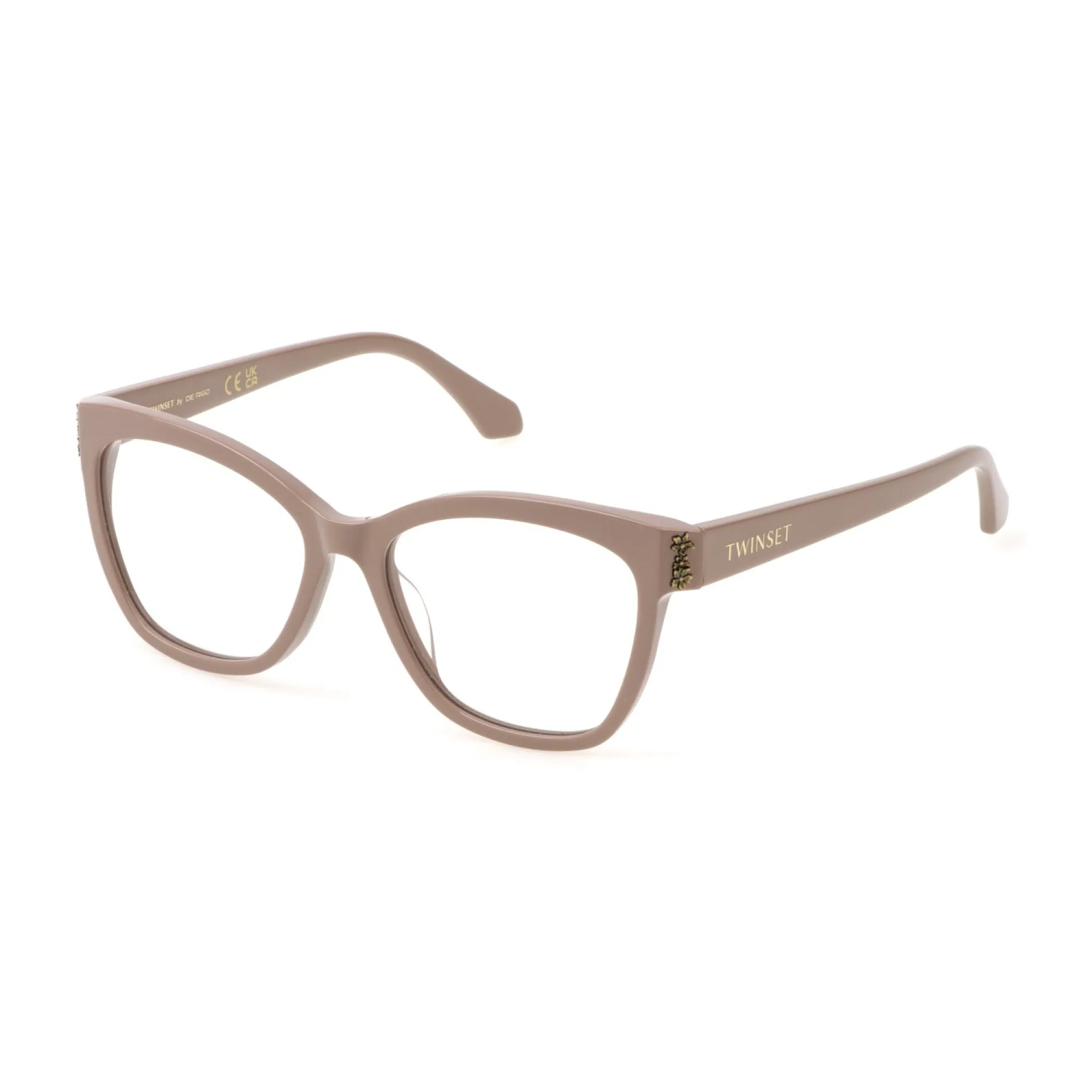   Twinset VTW050W - 0V55 Cappuccino Lucente | Occhiale Da Vista Donna 