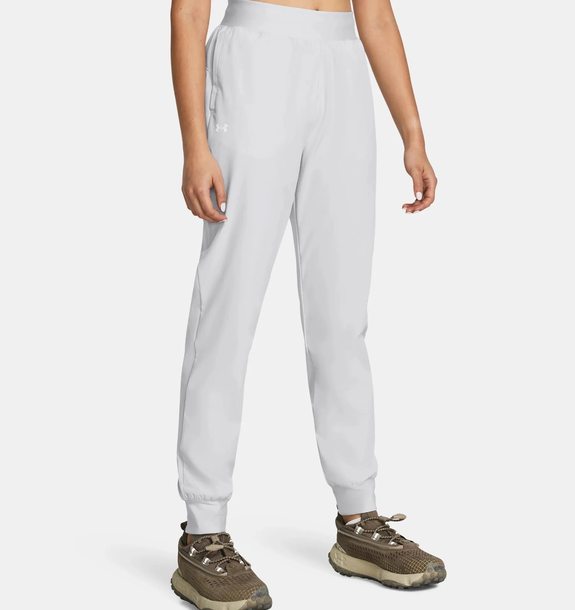 Under Armour Rival Hi Rise Woven Pant Pantalone Donna