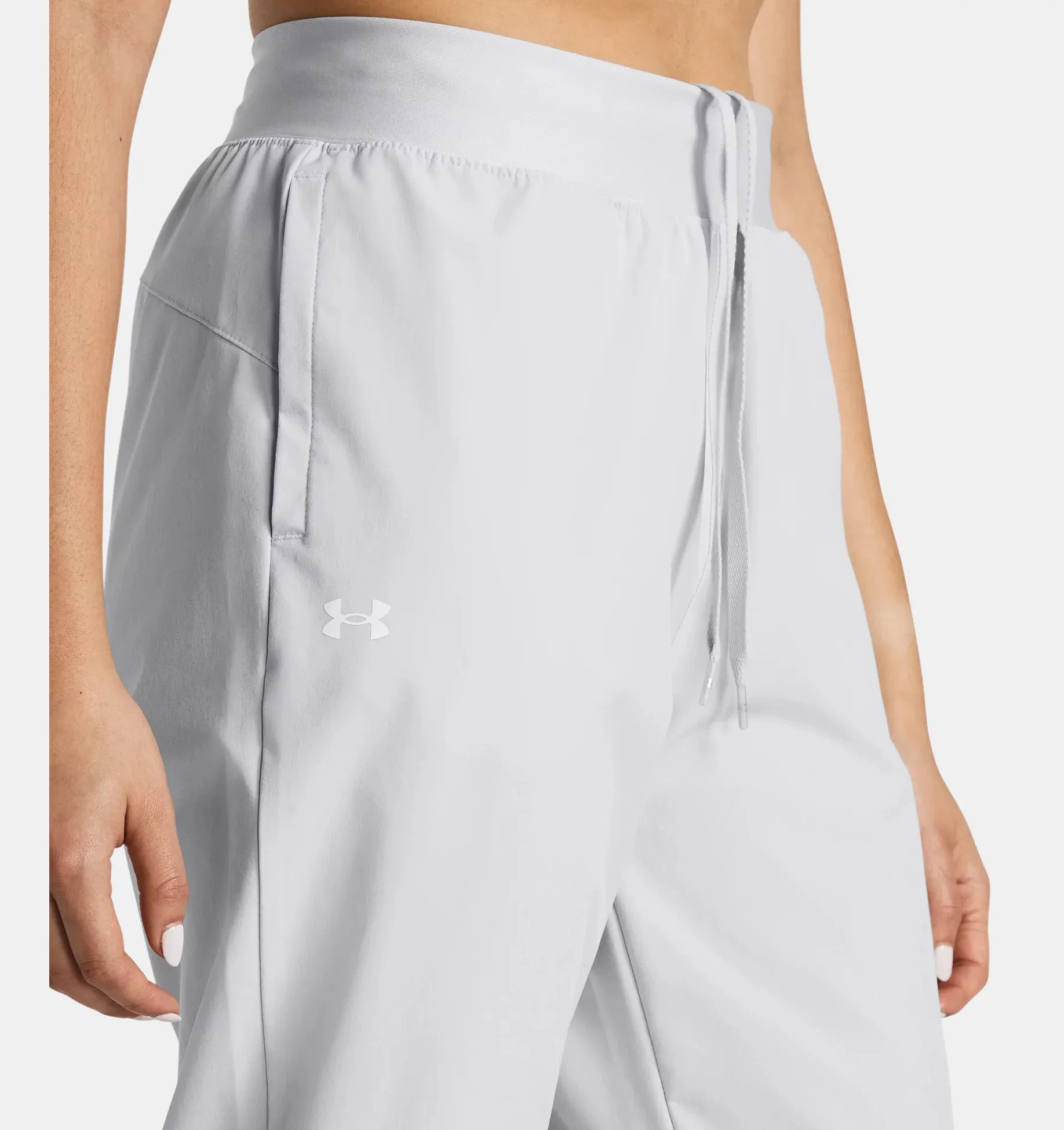 Under Armour Rival Hi Rise Woven Pant Pantalone Donna