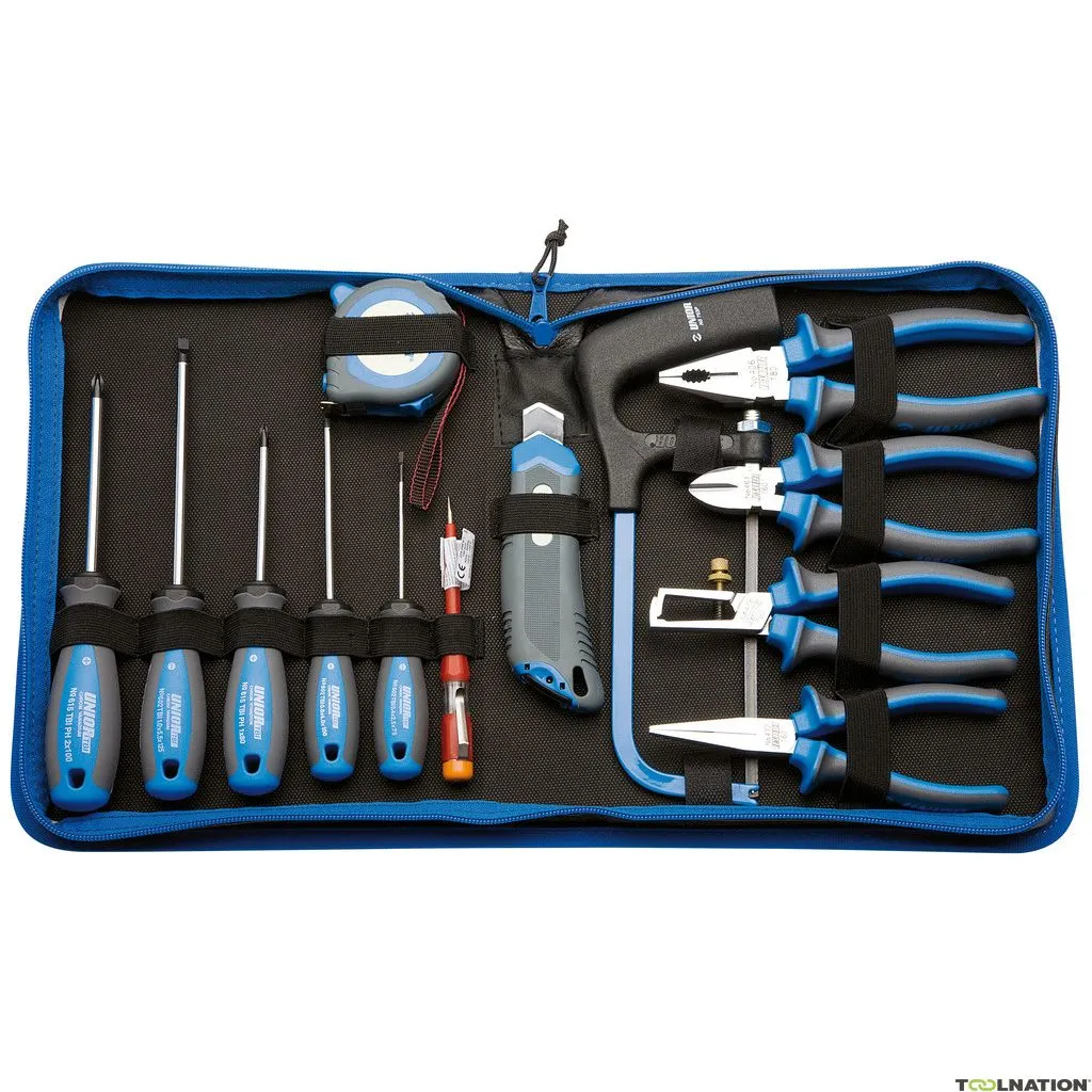 Unior 620105 905BI Set di utensili BI in valigetta 14 pezzi