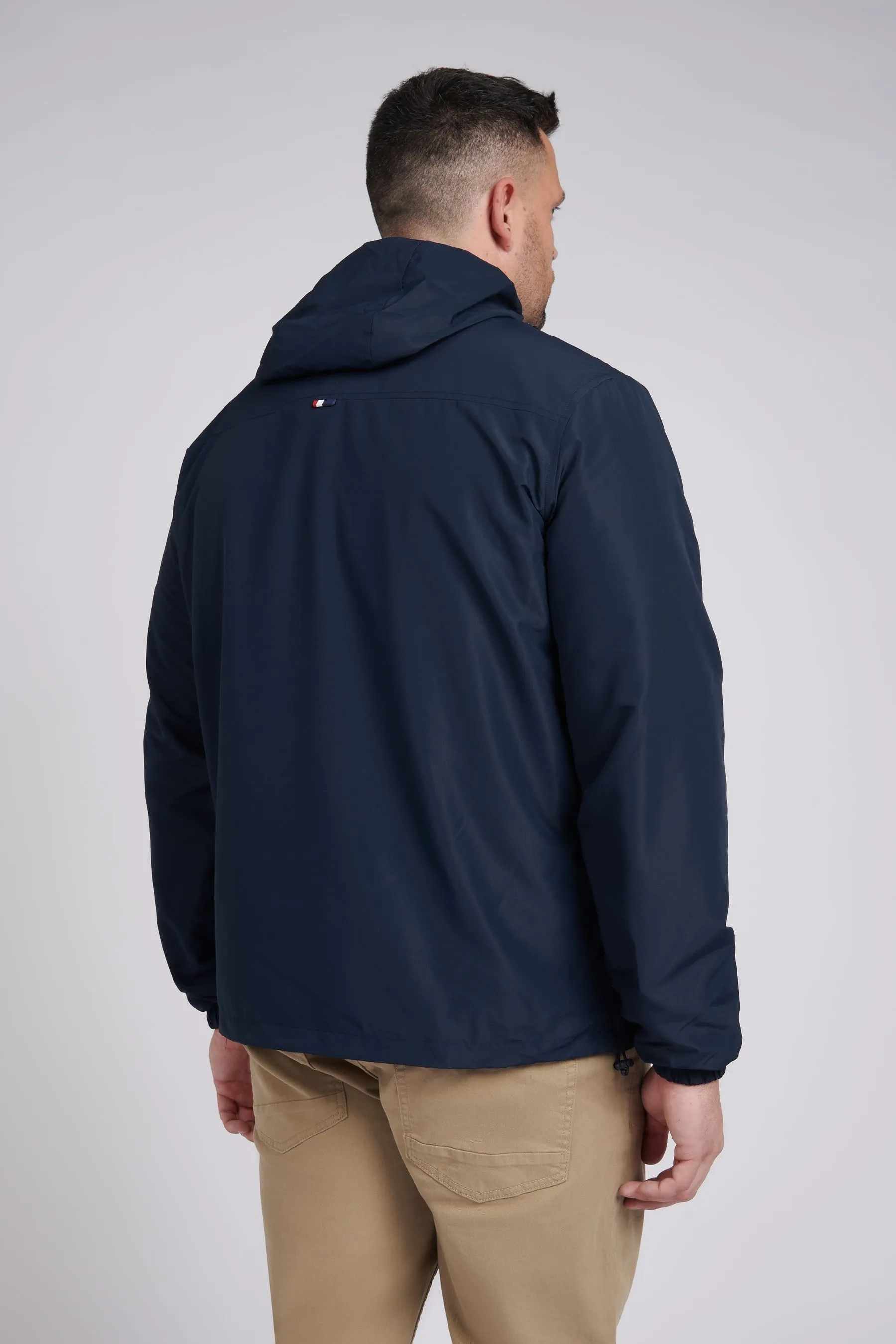 U.S. Polo Assn. Uomo big &Tall Blu - Con cappuccio - Giacca a vento