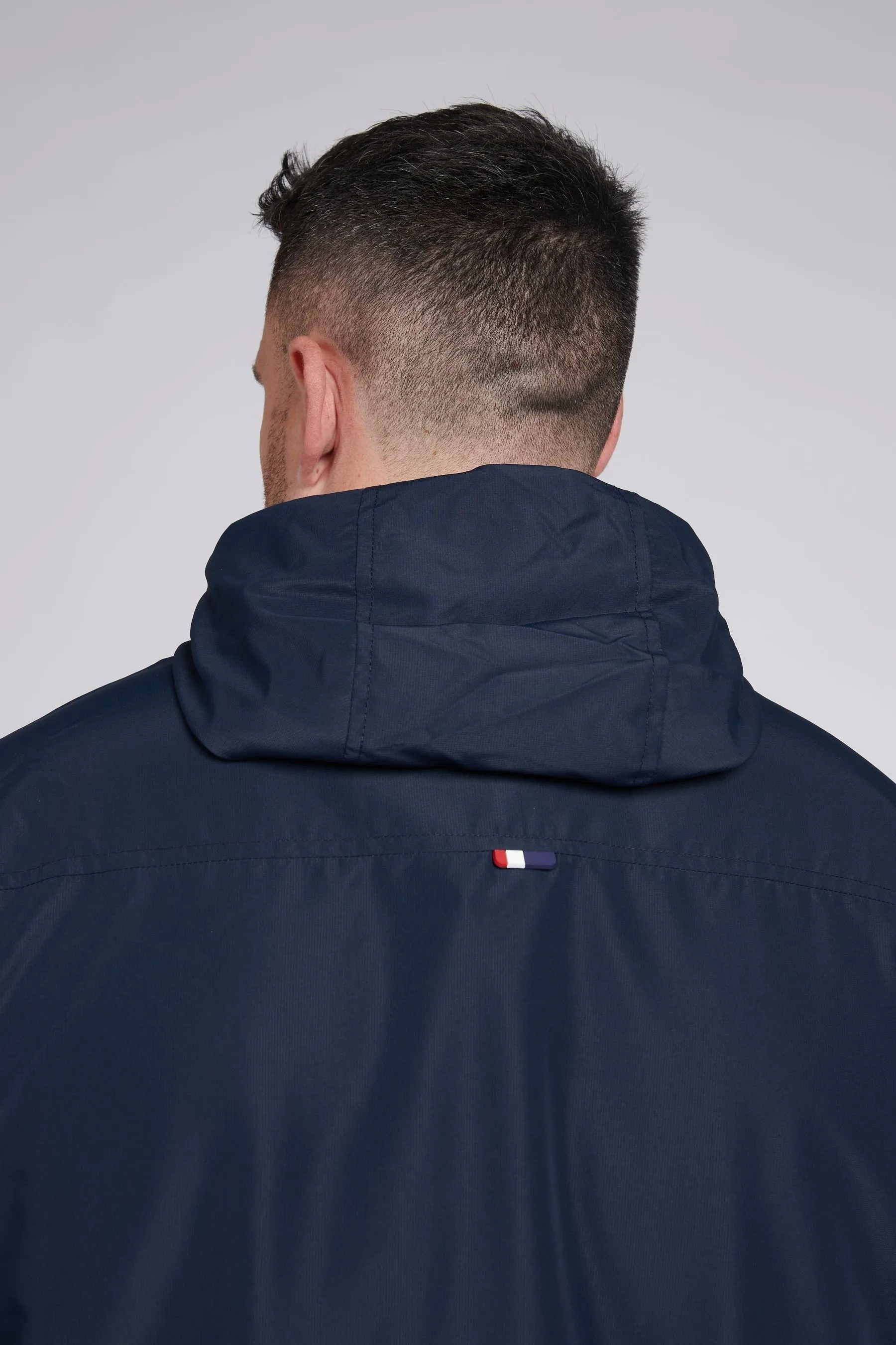 U.S. Polo Assn. Uomo big &Tall Blu - Con cappuccio - Giacca a vento