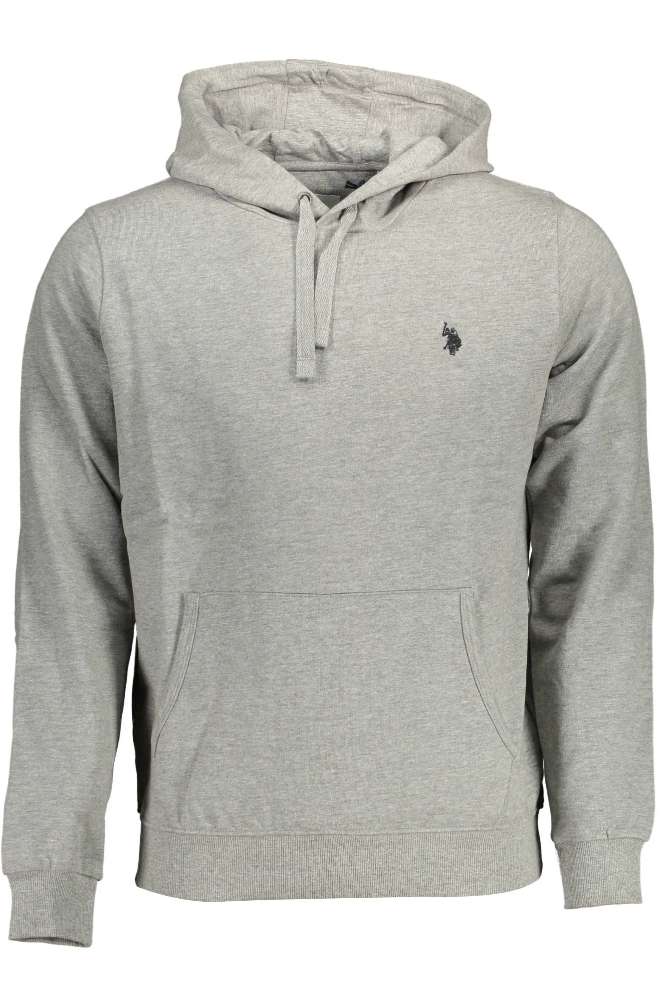 U.S. POLO FELPA SENZA ZIP UOMO GRIGIO