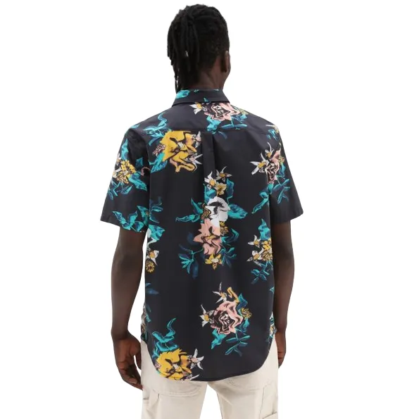 Vans camicia da uomo manica corta a fantasia Floreale VN0007W1BLK black