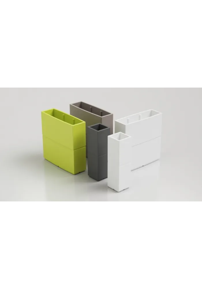 Vaso Colonna Patio  - Ve.Ca. Colore Grigio Tortora