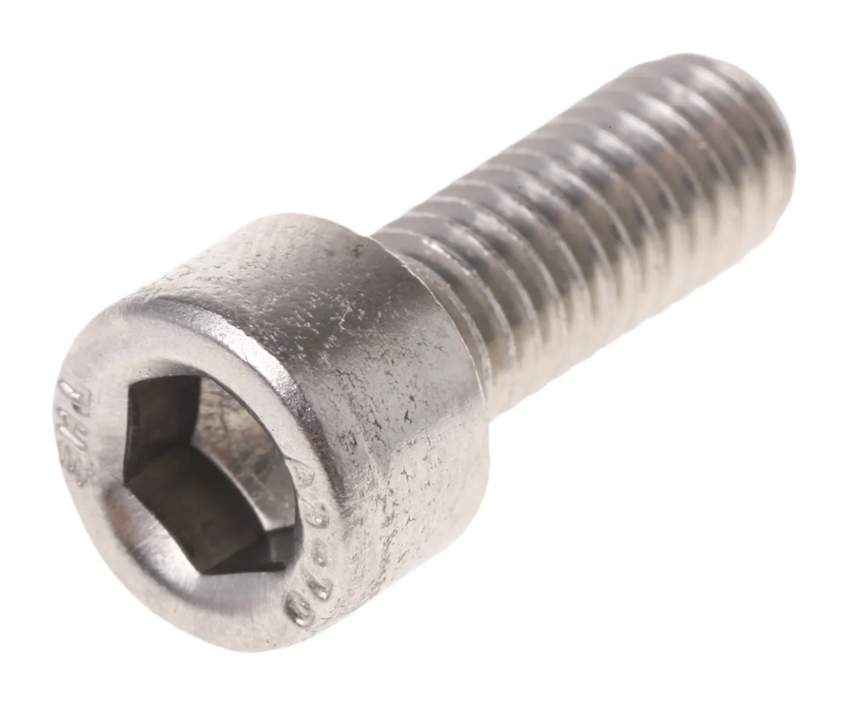 Vite a brugola con testa esagonale incassata RS PRO, M10, L. 90mm, in Acciaio inox