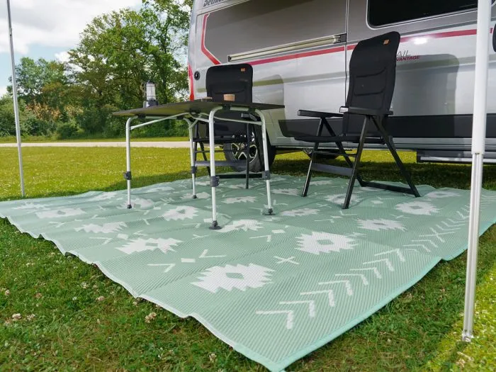Wander Wonder Patio Mat Bohemian Sage Green 270 x 200 cm stuoia