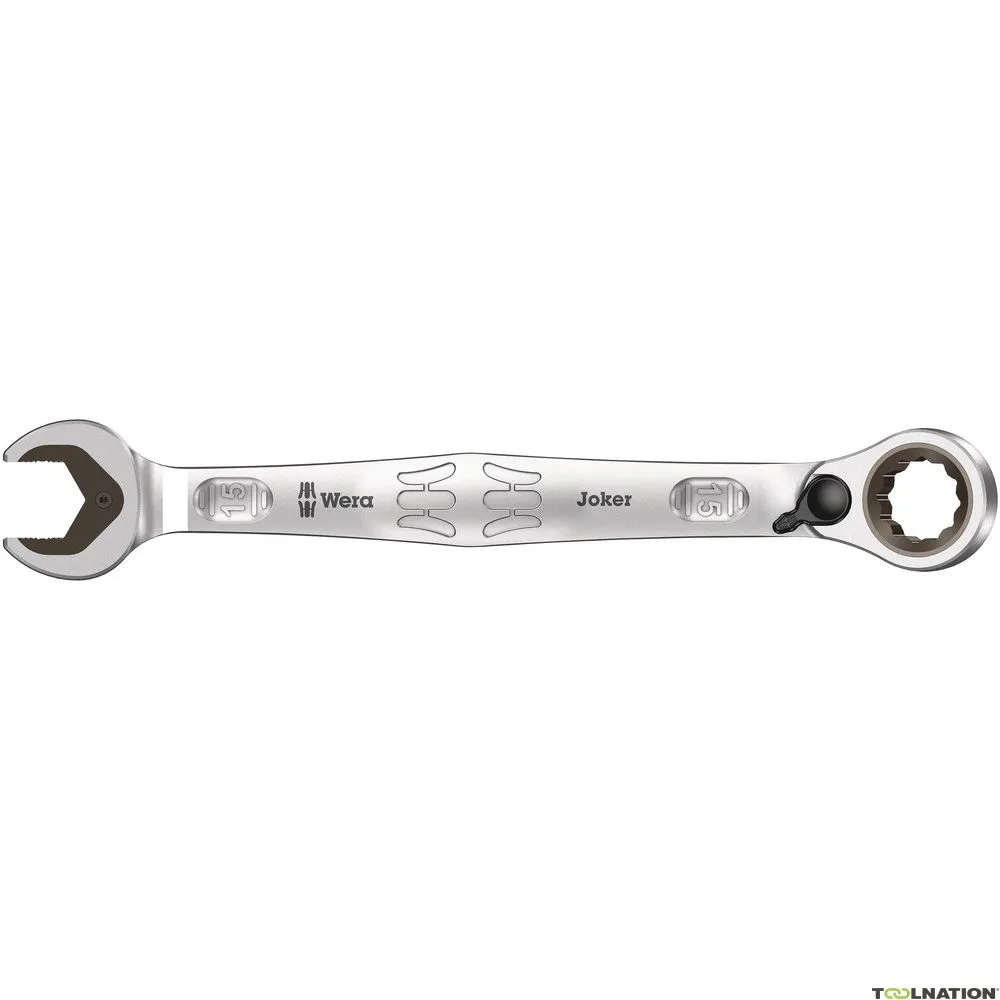 Wera 05020070001 6001 Joker Switch Chiave a cricchetto con inserto e anello, commutabile, 15 x 199 mm