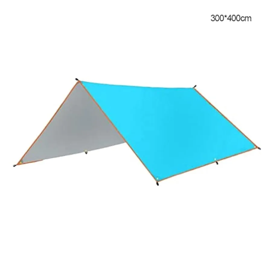 wisoolkic Tenda da sole Telo impermeabile Tenda Ombra Pieghevole Sopravvivenza Baldacchino Spiaggia Rifugio esterno Giardino Cam