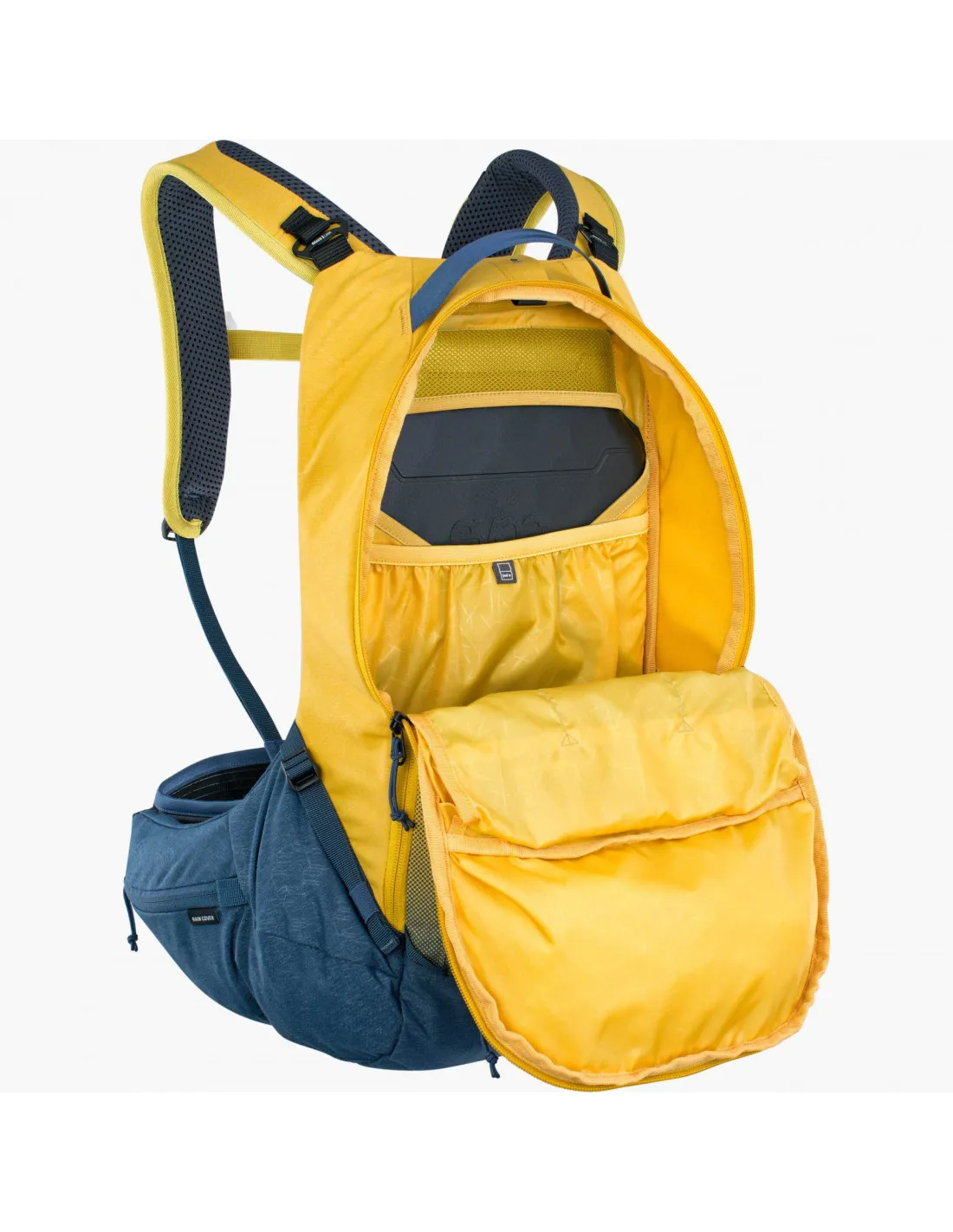 Zaino Con Paraschiena EVOC TRAIL PRO 16l Curry/Denim S/M